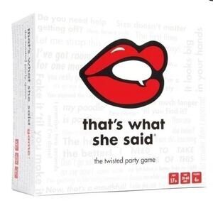 ADULT PARTY GAME | That’s What She Said!